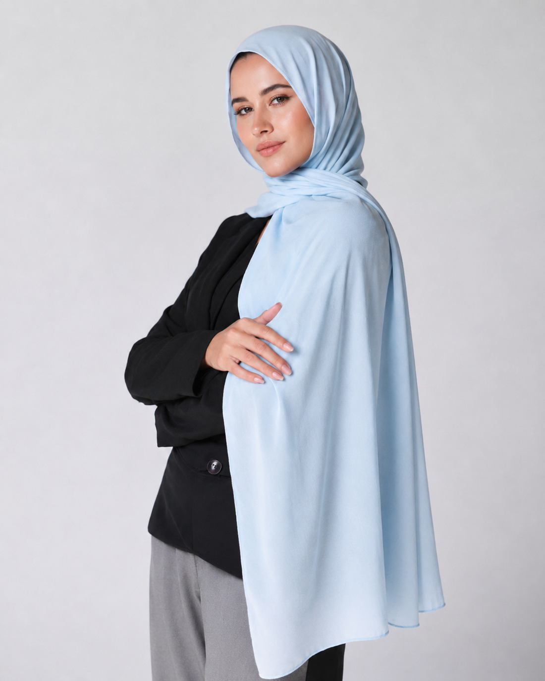 Modal cotton - Baby blue