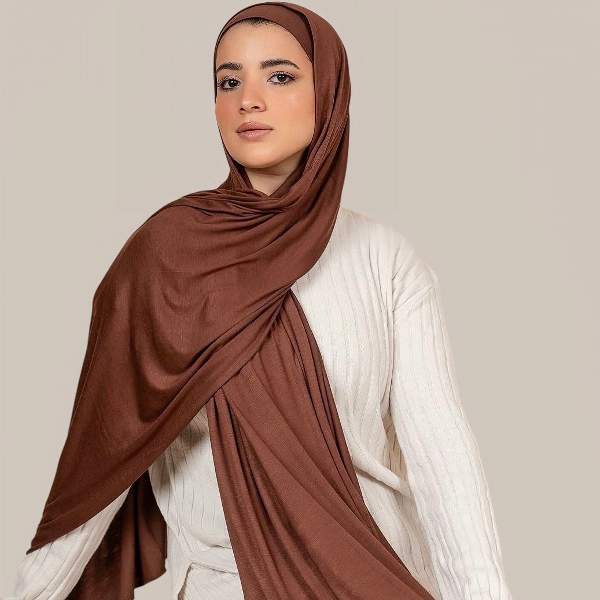 Gel lycra with bandana - chocolate