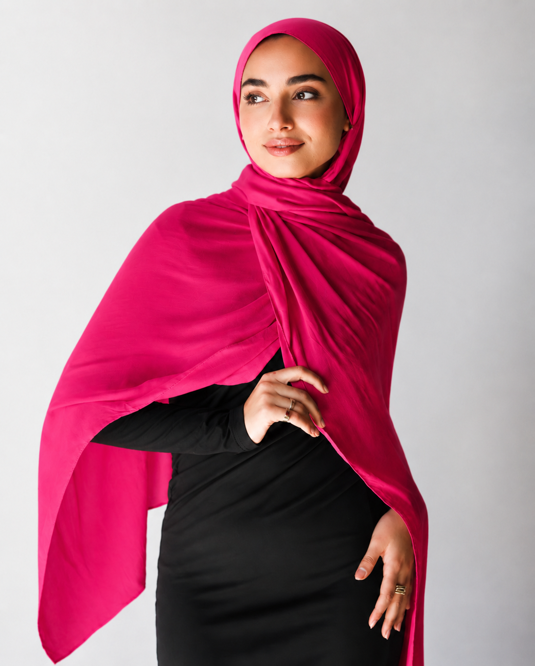 Modal cotton - Hot pink