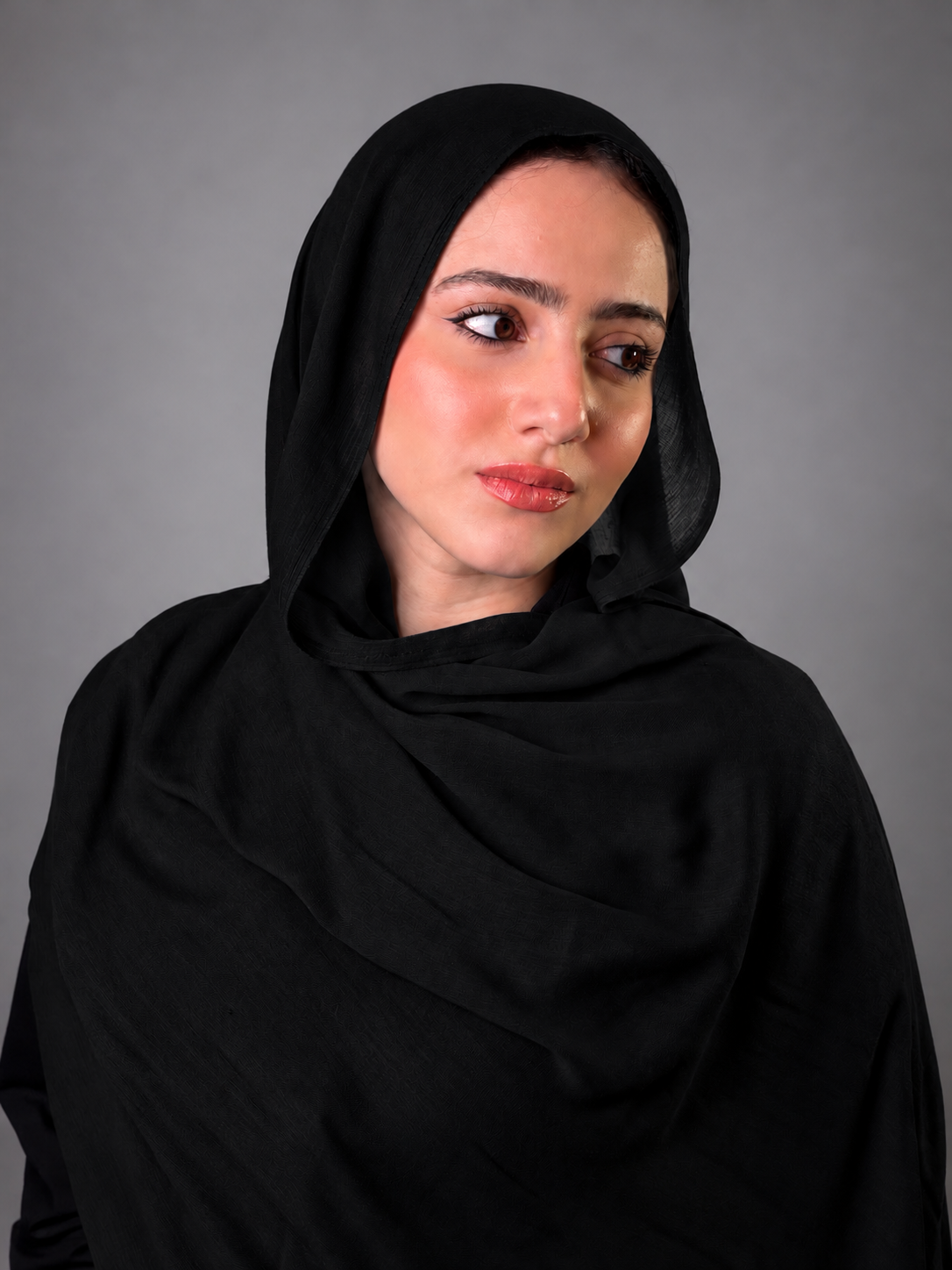 Linen quresha - Black