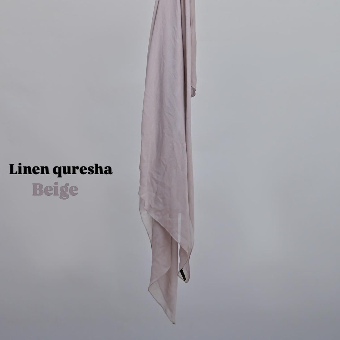 Linen quresha ( Beige )