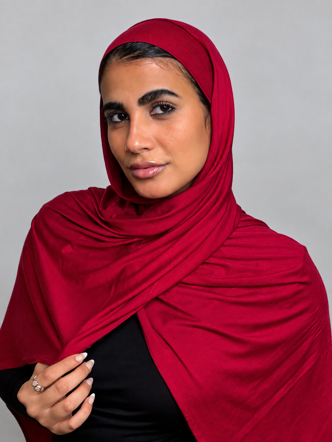 Gel lycra with bandana - pomegranate