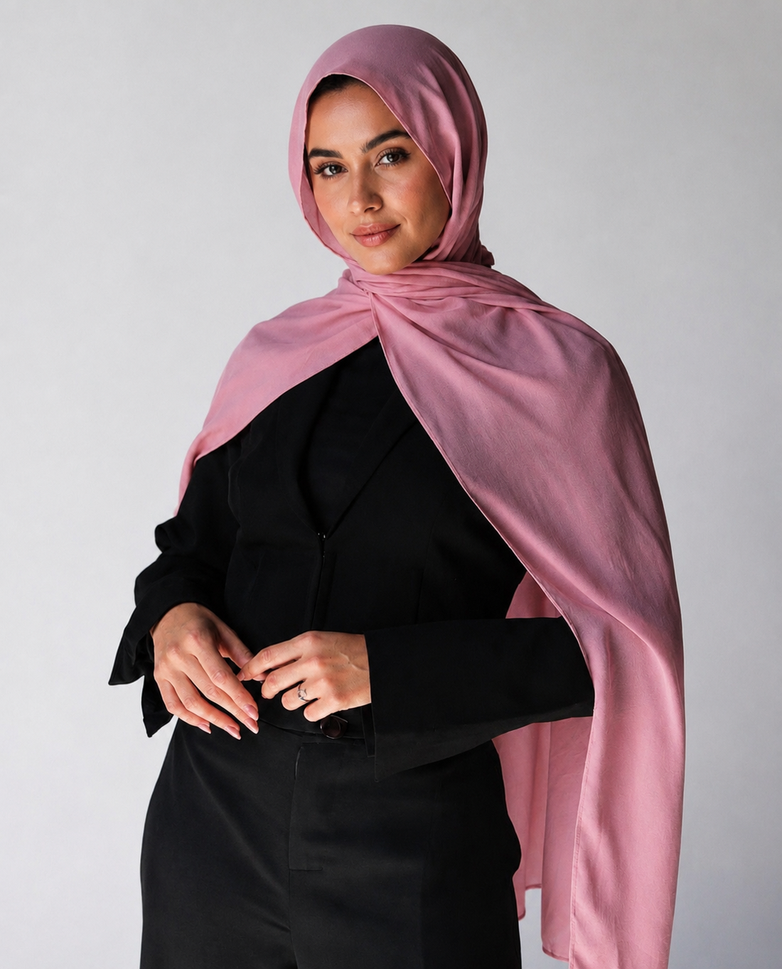 Modal cotton - Dusty pink
