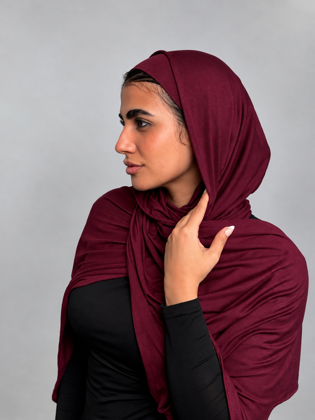 Gel lycra with bandana - berry