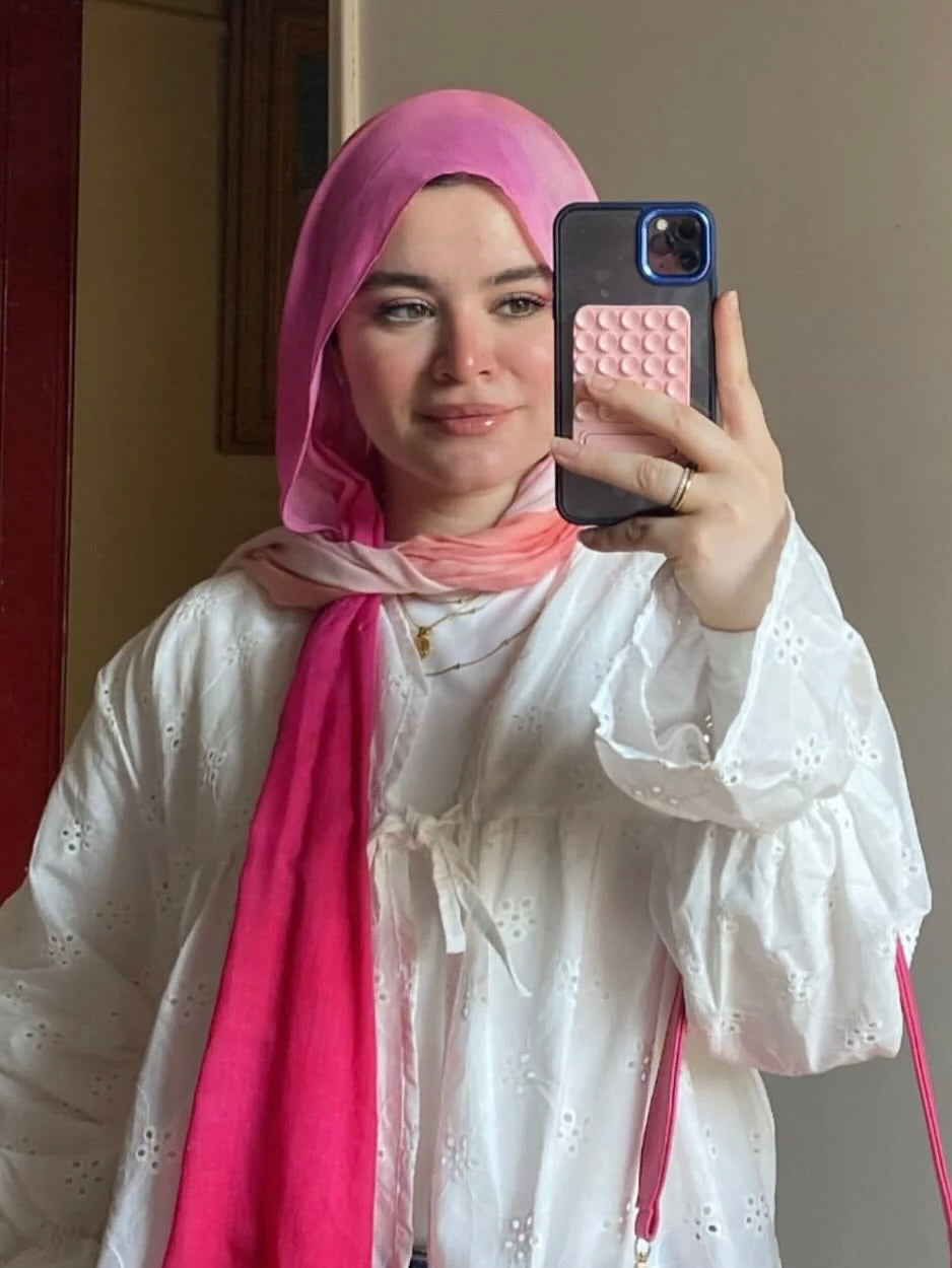 Degradee pink & baby pink