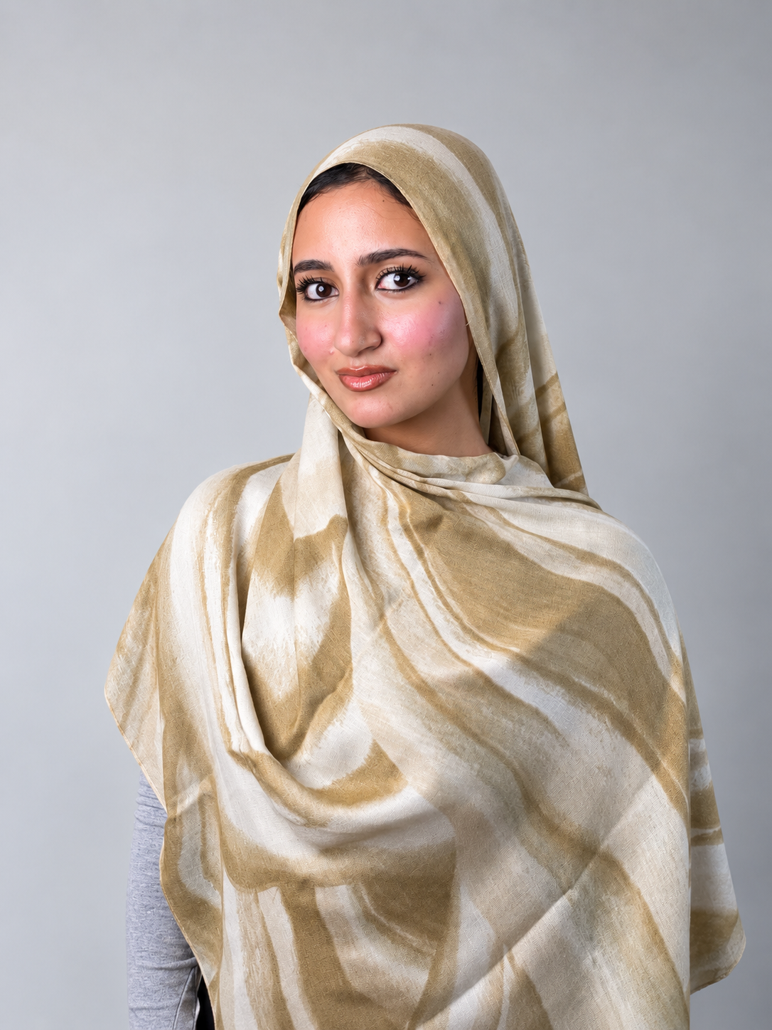 Shlosen scarf - brown