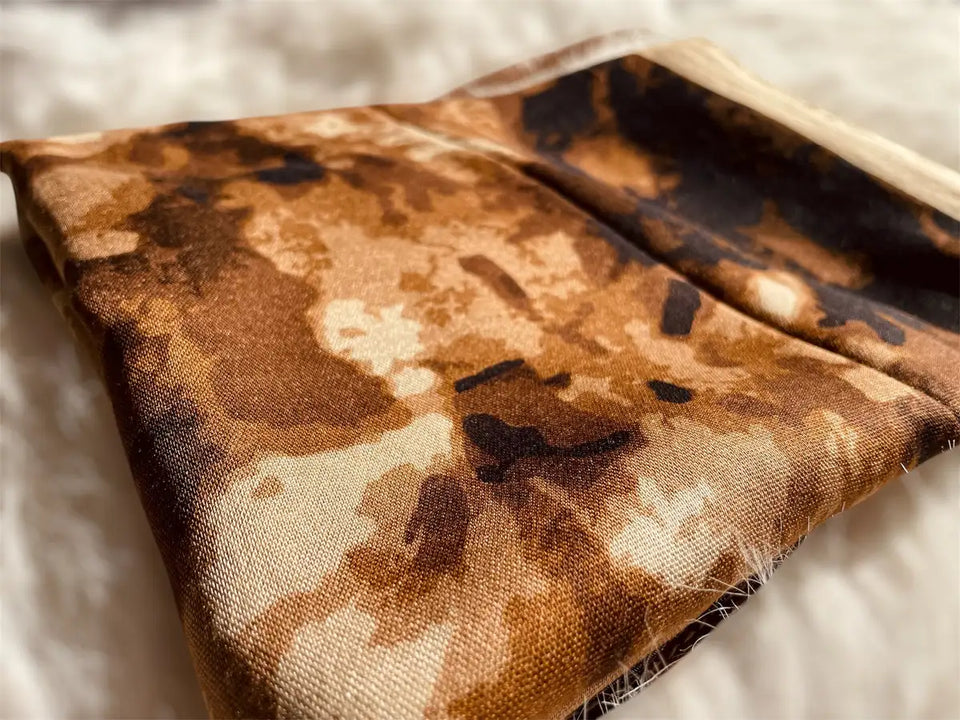 Brown marble