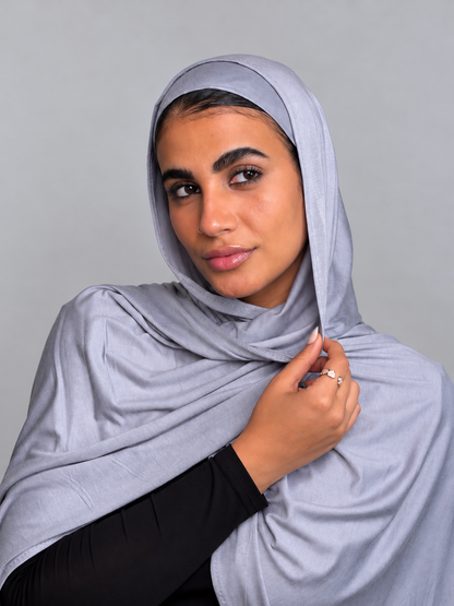Gel lycra with bandana - silver