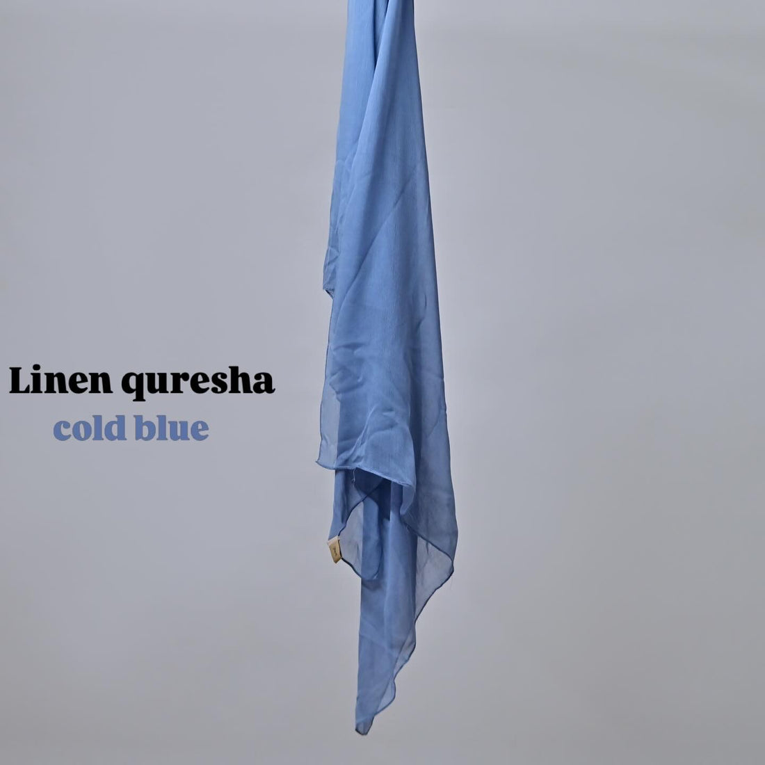 Linen quresha ( Cold blue )