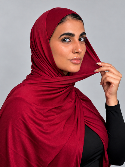 Gel lycra with bandana - pomegranate