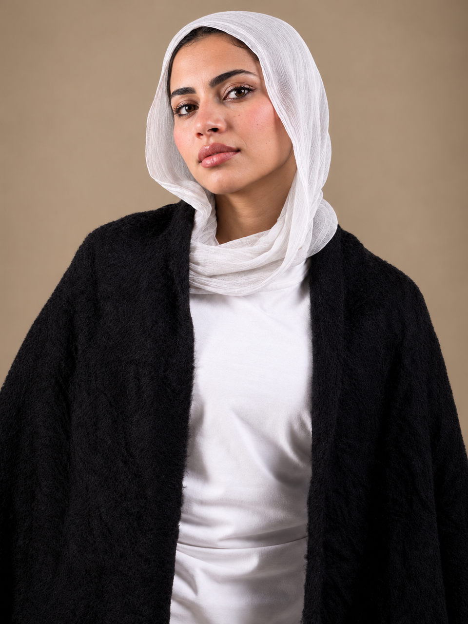 Winter Shawl - black