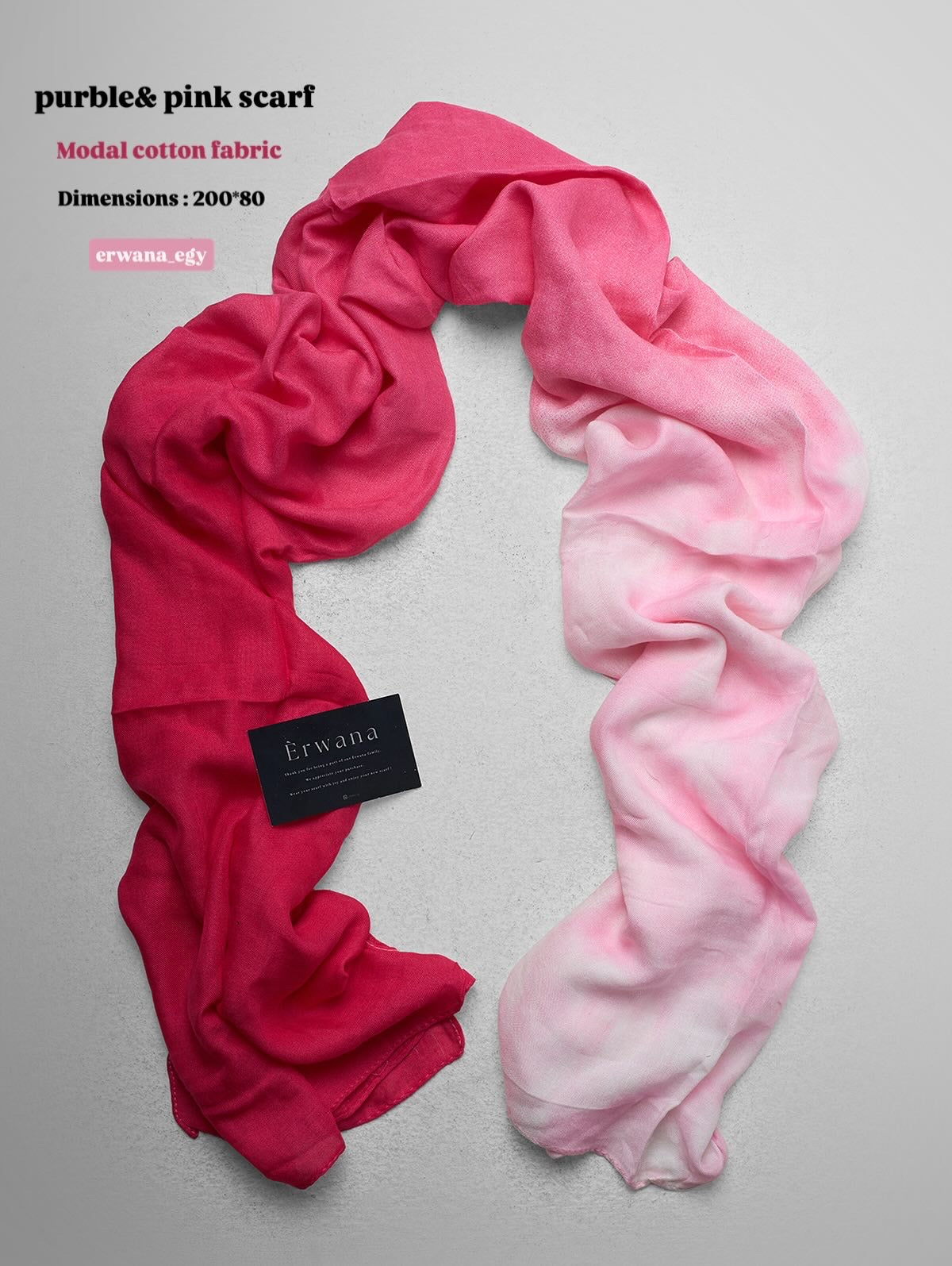 Degradee pink &amp; baby pink