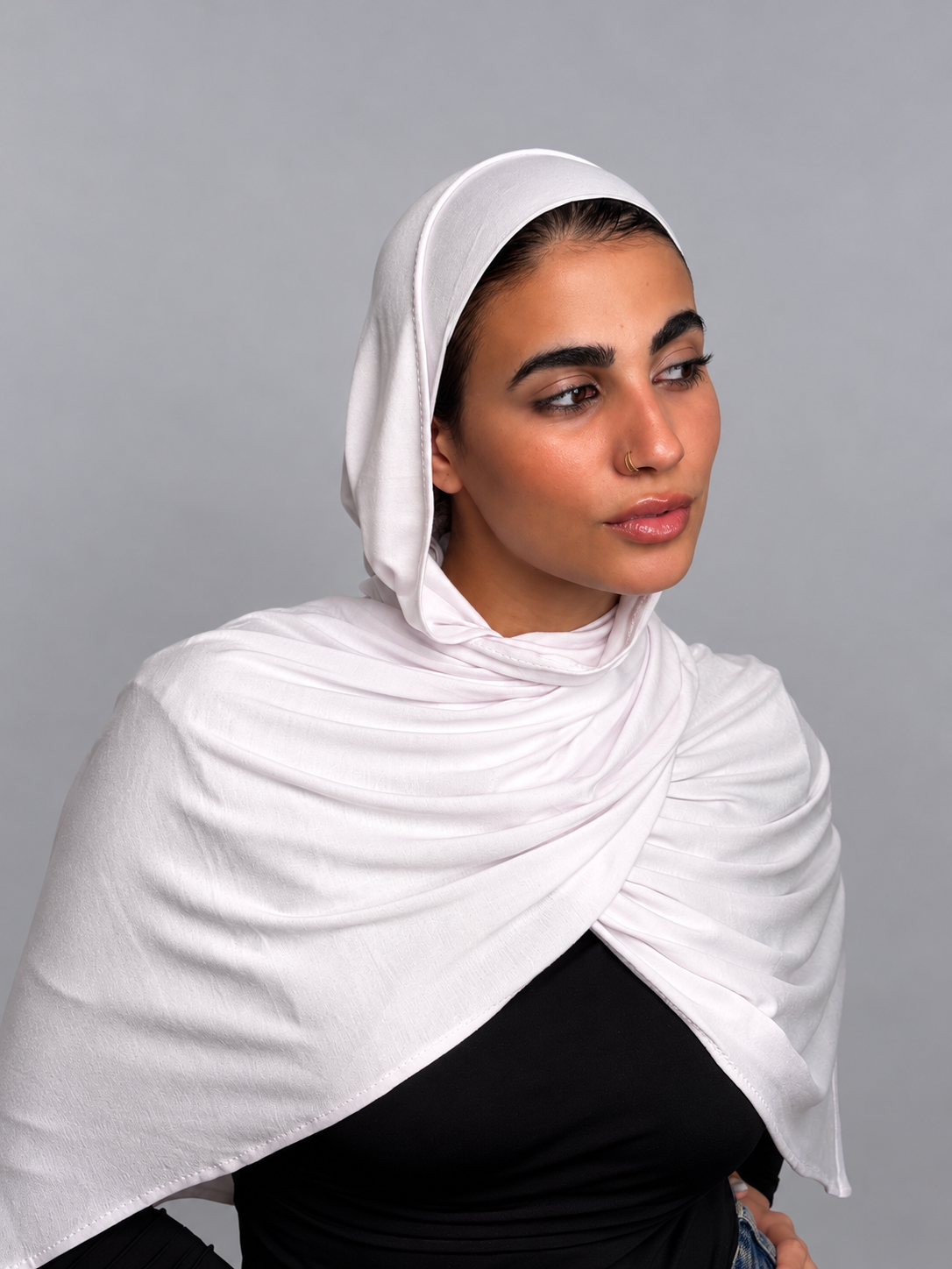 Gel lycra with bandana - off white