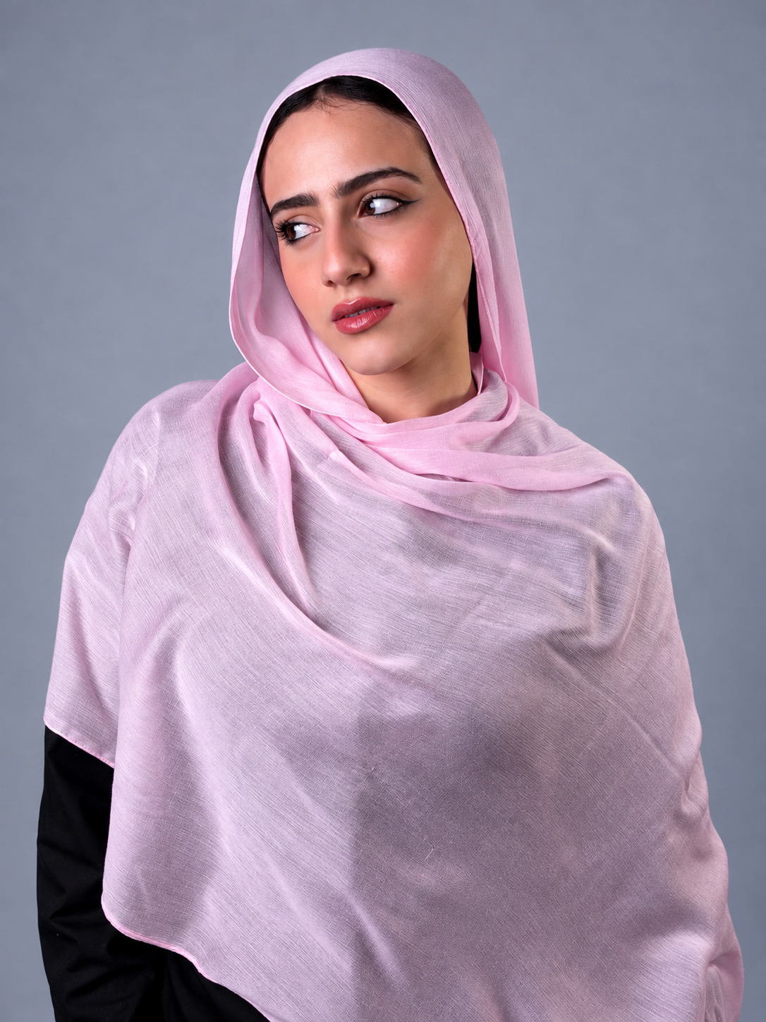 Linen quresha-pink
