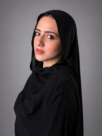 Linen quresha - Black