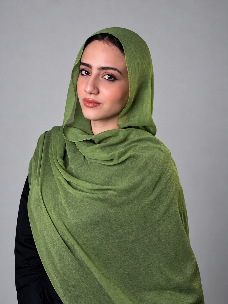 Linen quresha - pistachio