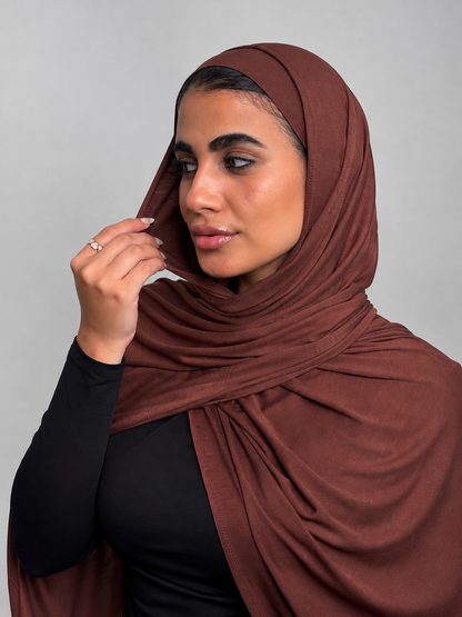 Gel lycra with bandana - chocolate