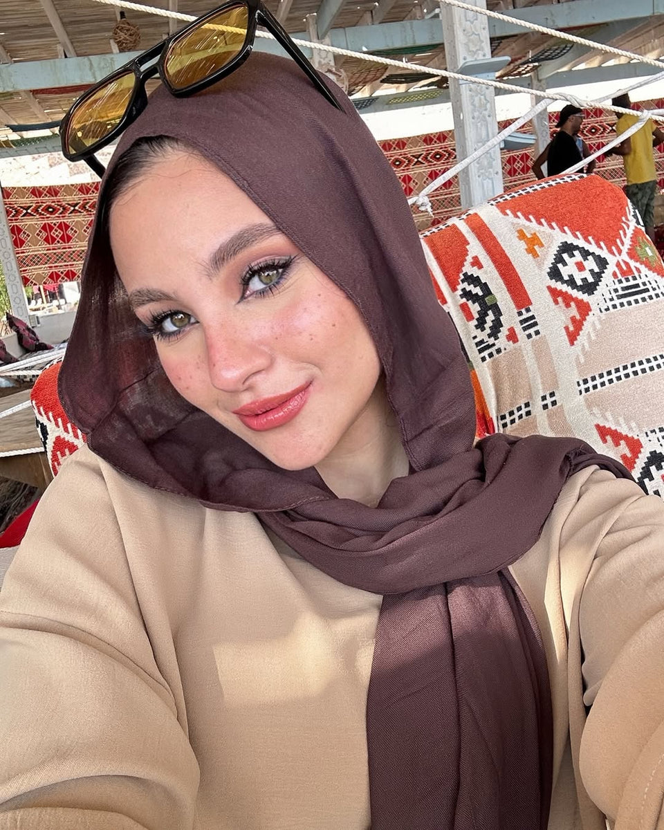 Modal cotton - Dark brown