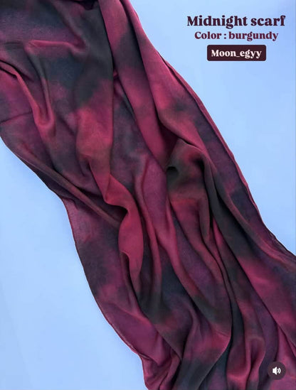 Midnight scarf