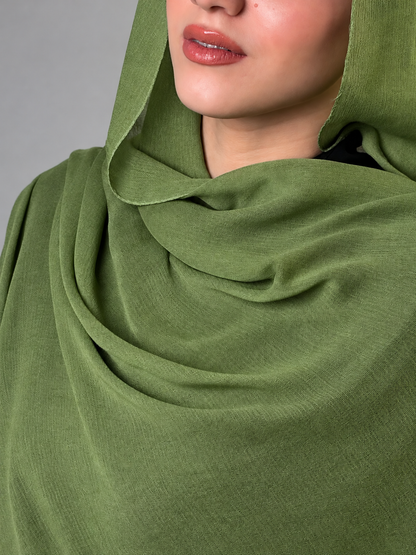 Linen quresha - pistachio