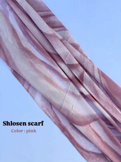 Shlosen scarf - pink