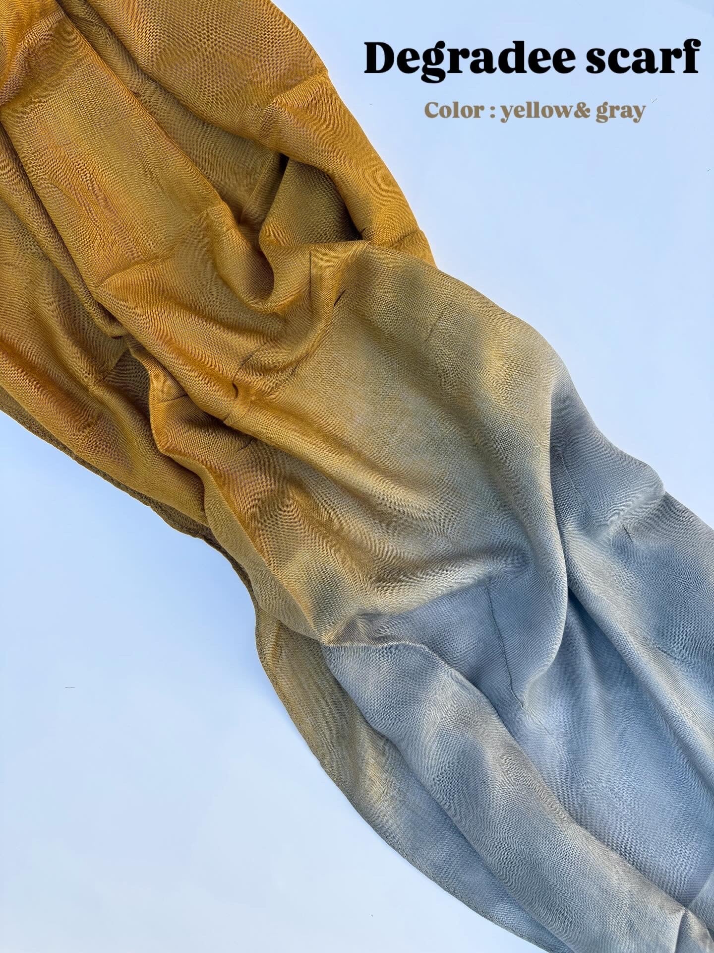 Degradee gray&amp;yellow