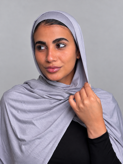 Gel lycra with bandana - silver