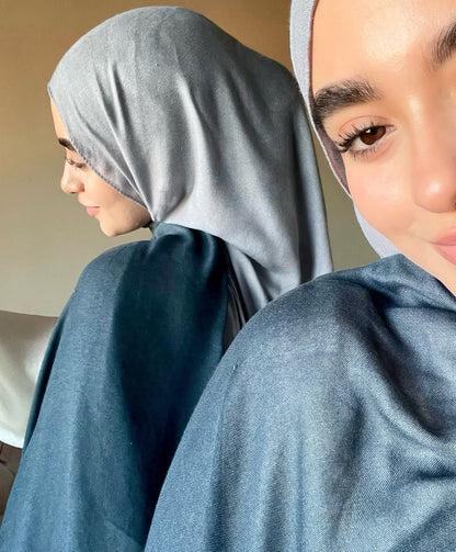 Degradee Dark grey &amp; grey