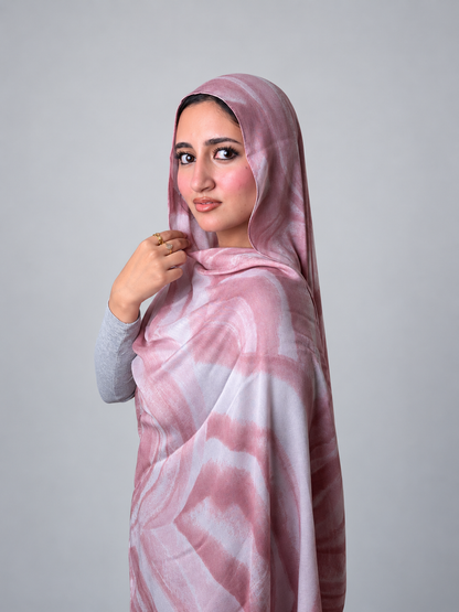 Shlosen scarf - pink