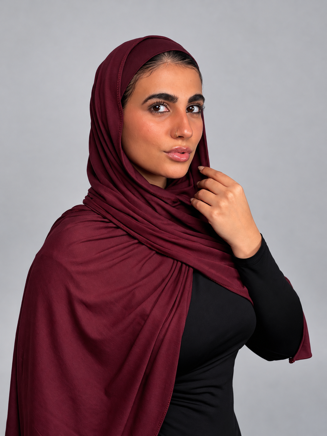 Gel lycra with bandana - berry