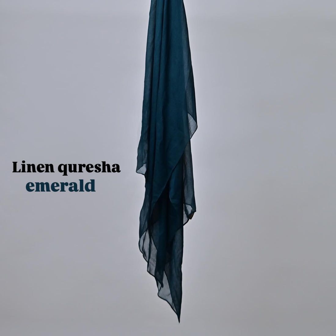 Linen quresha ( Emerald )