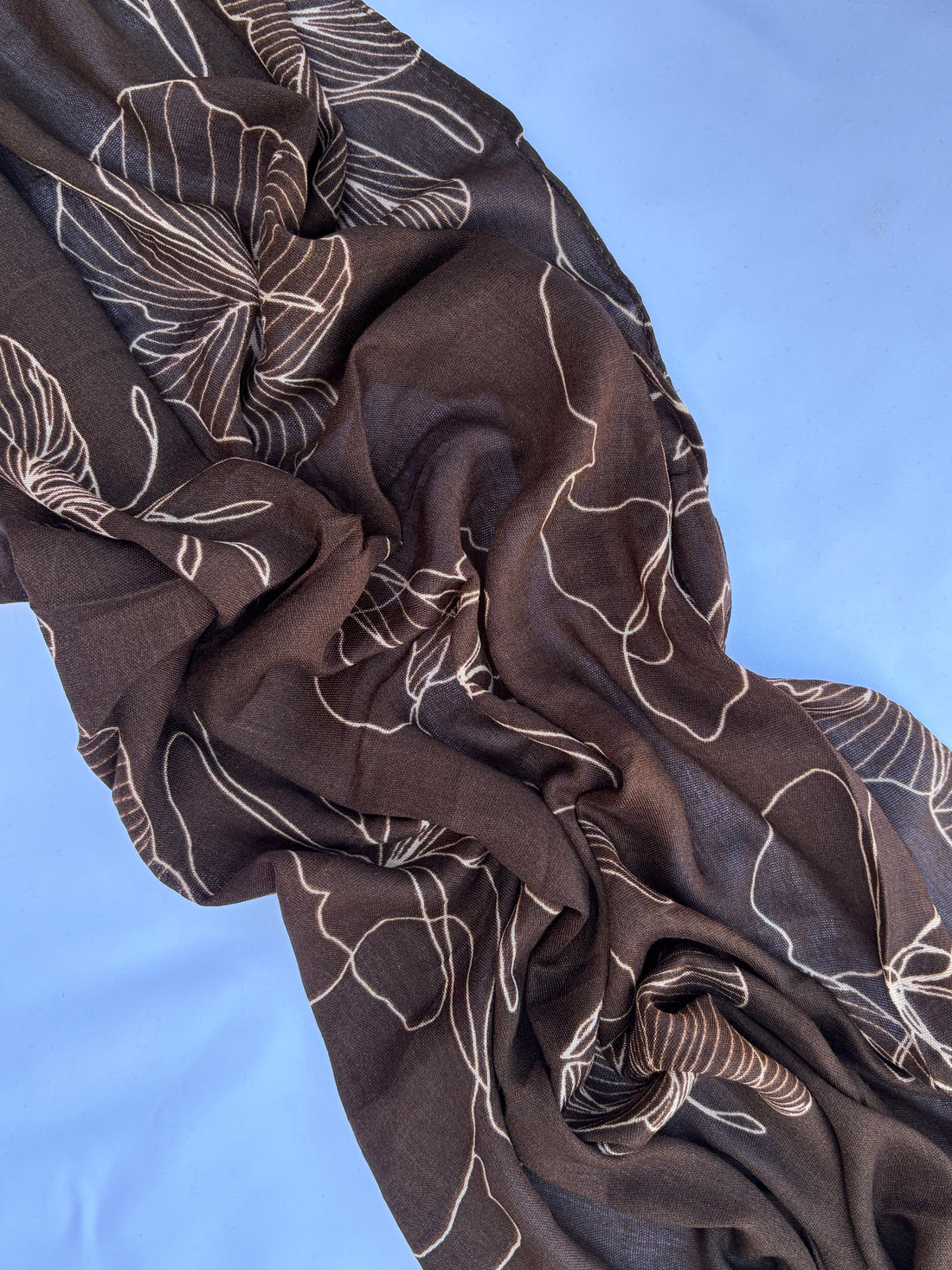 Brown flower paint