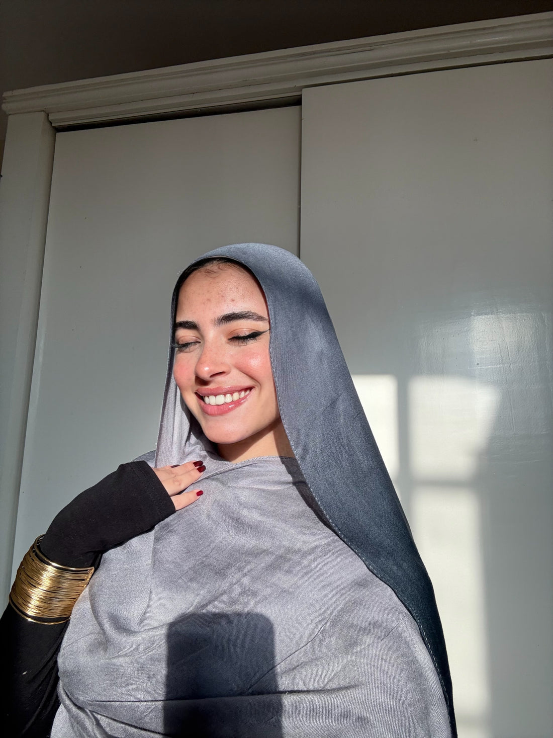 Dark gray&gray Degradee