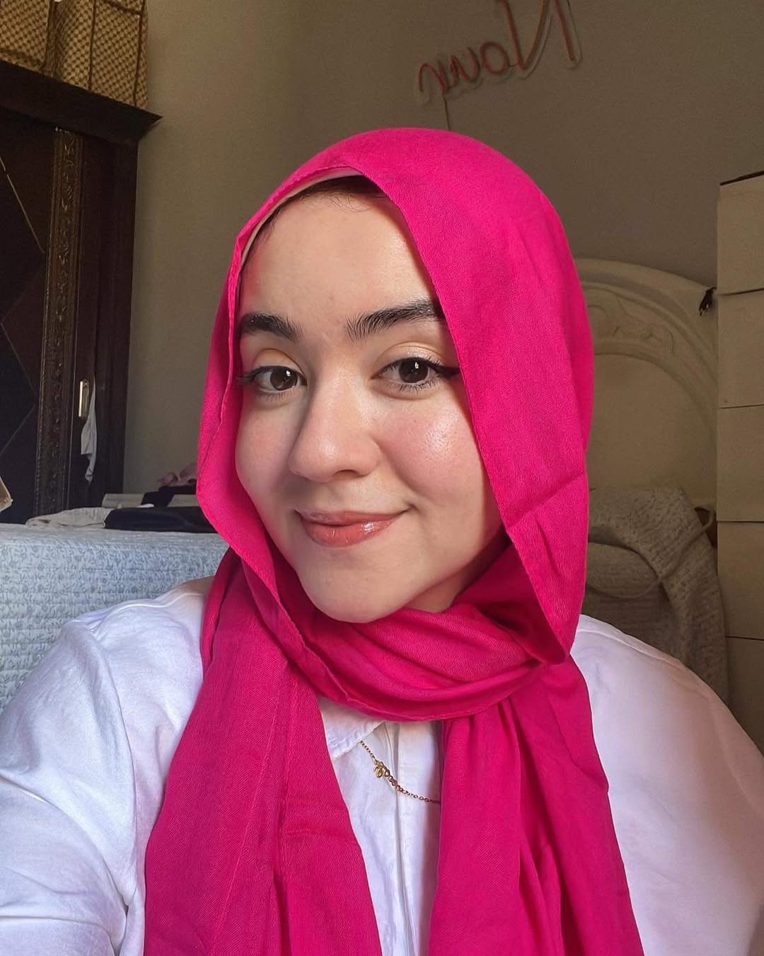 Modal cotton - Hot pink