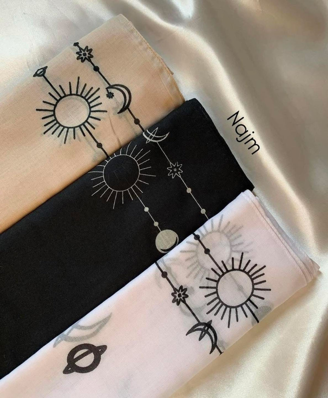 Najm scarfs ( 4 colours )
