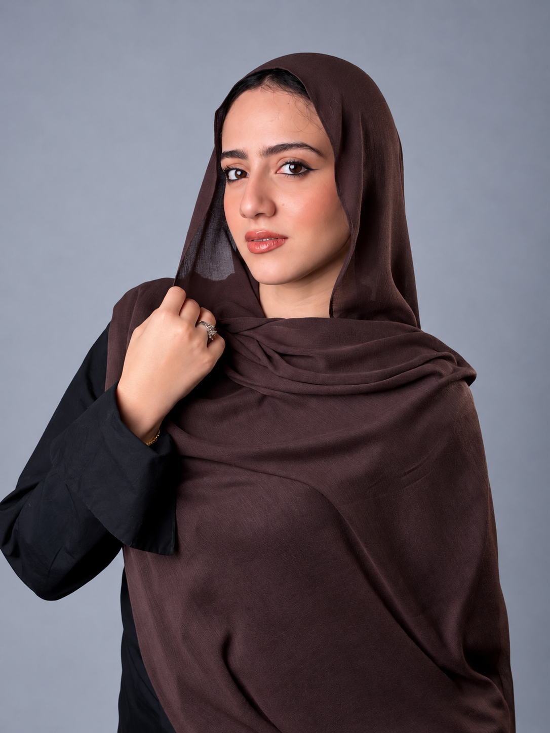 Linen quresha-brown
