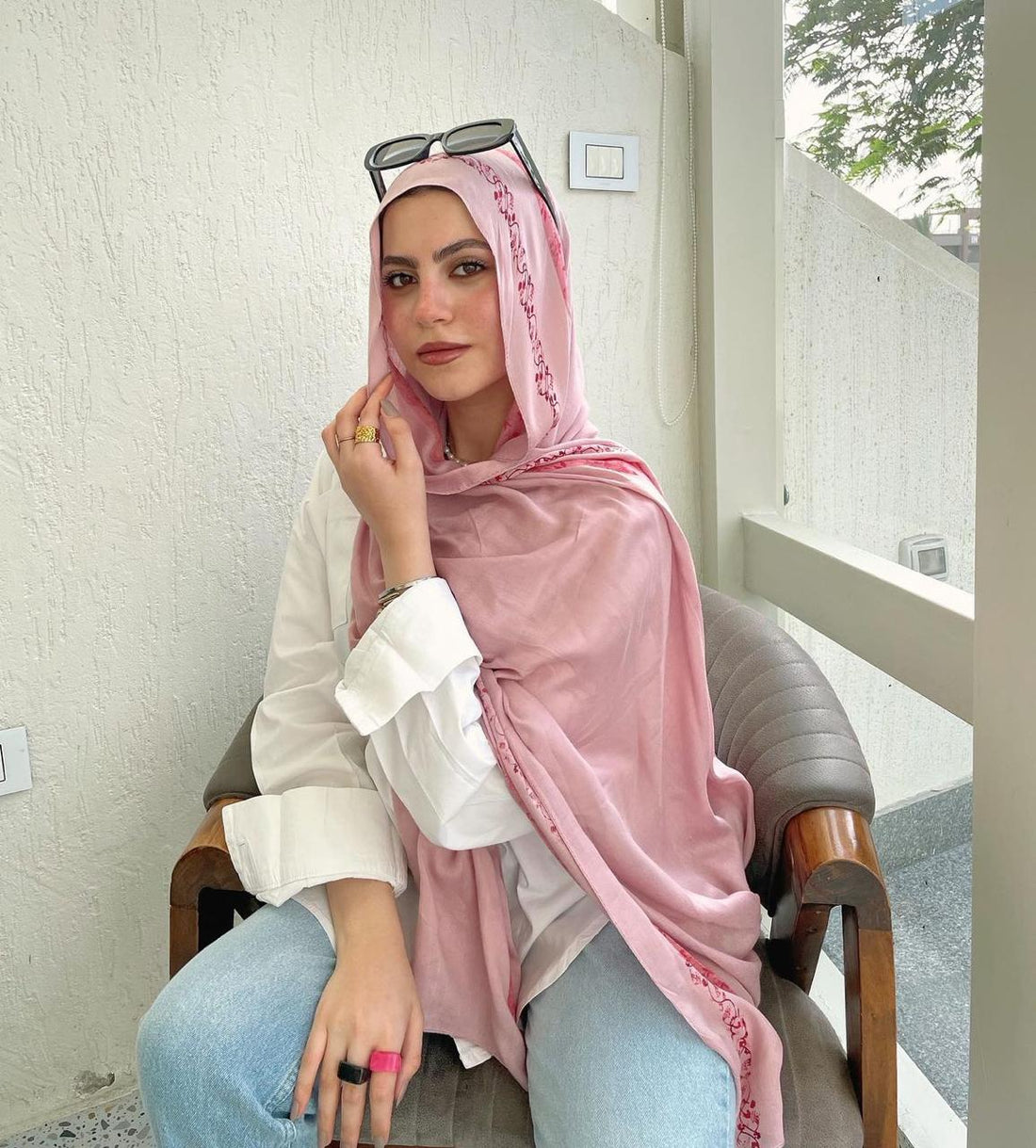 Worood scarf (4 colours)