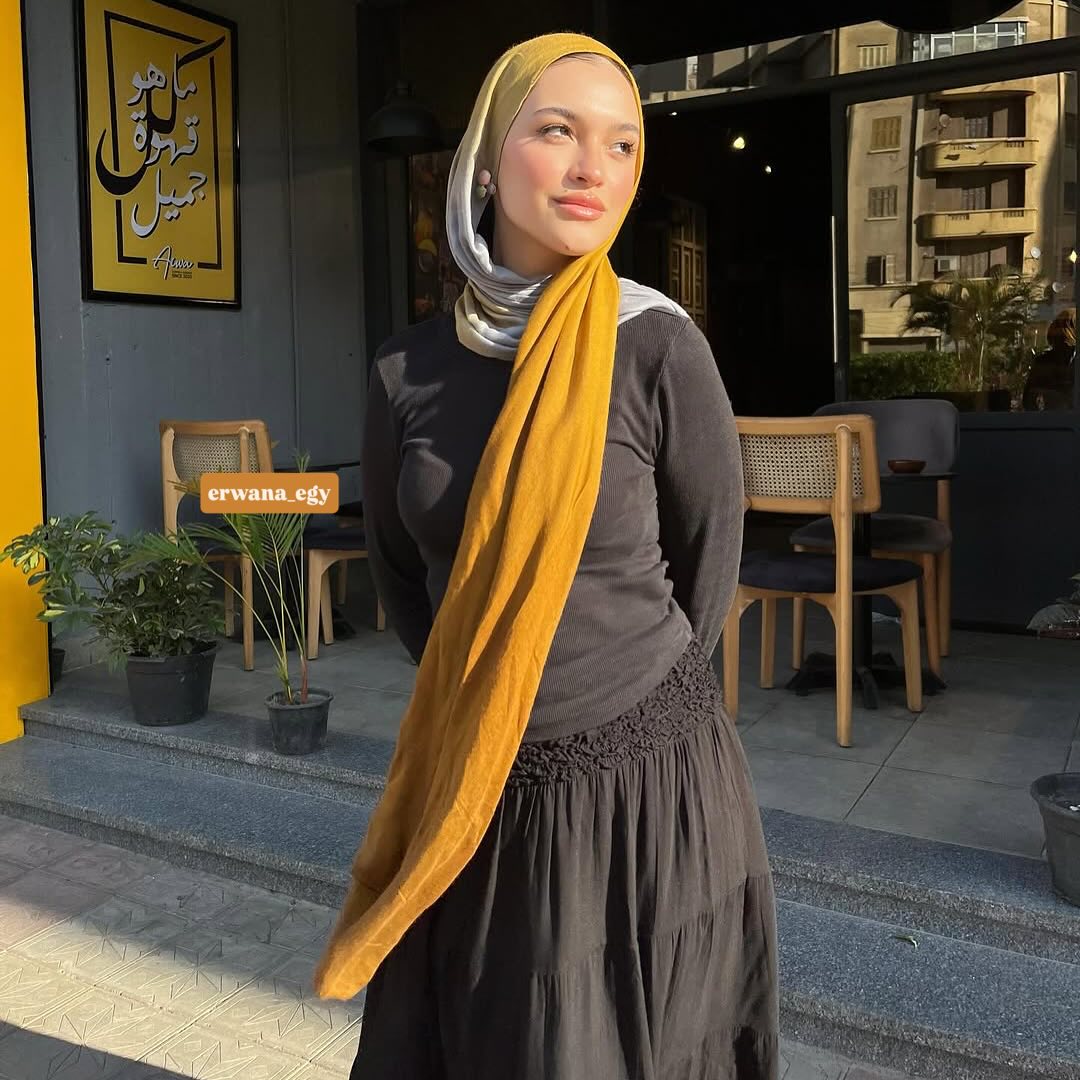 dark yellow &amp; gray Degradee