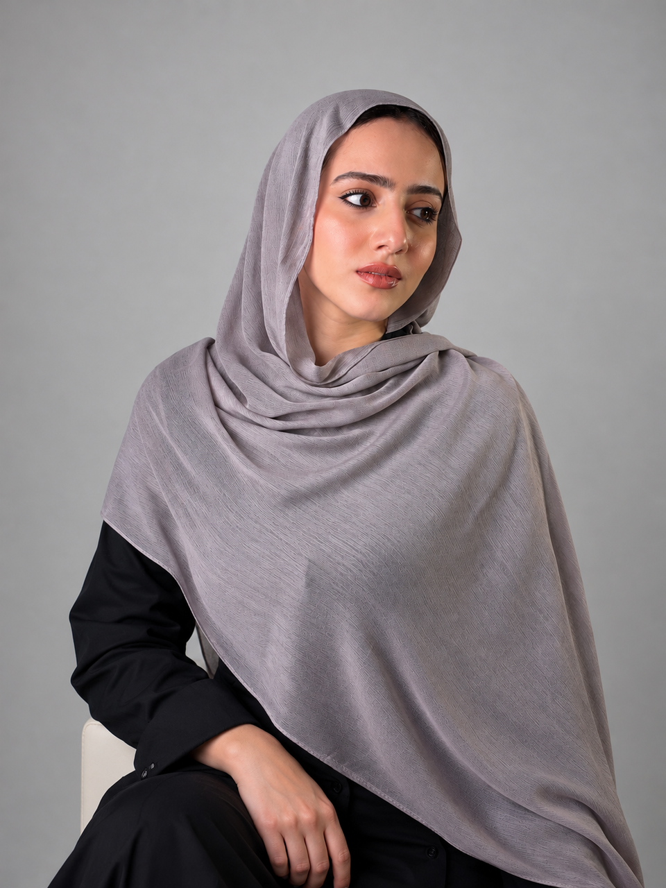 Linen quresha - gray