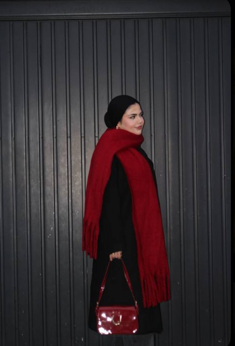 Shawl - Red
