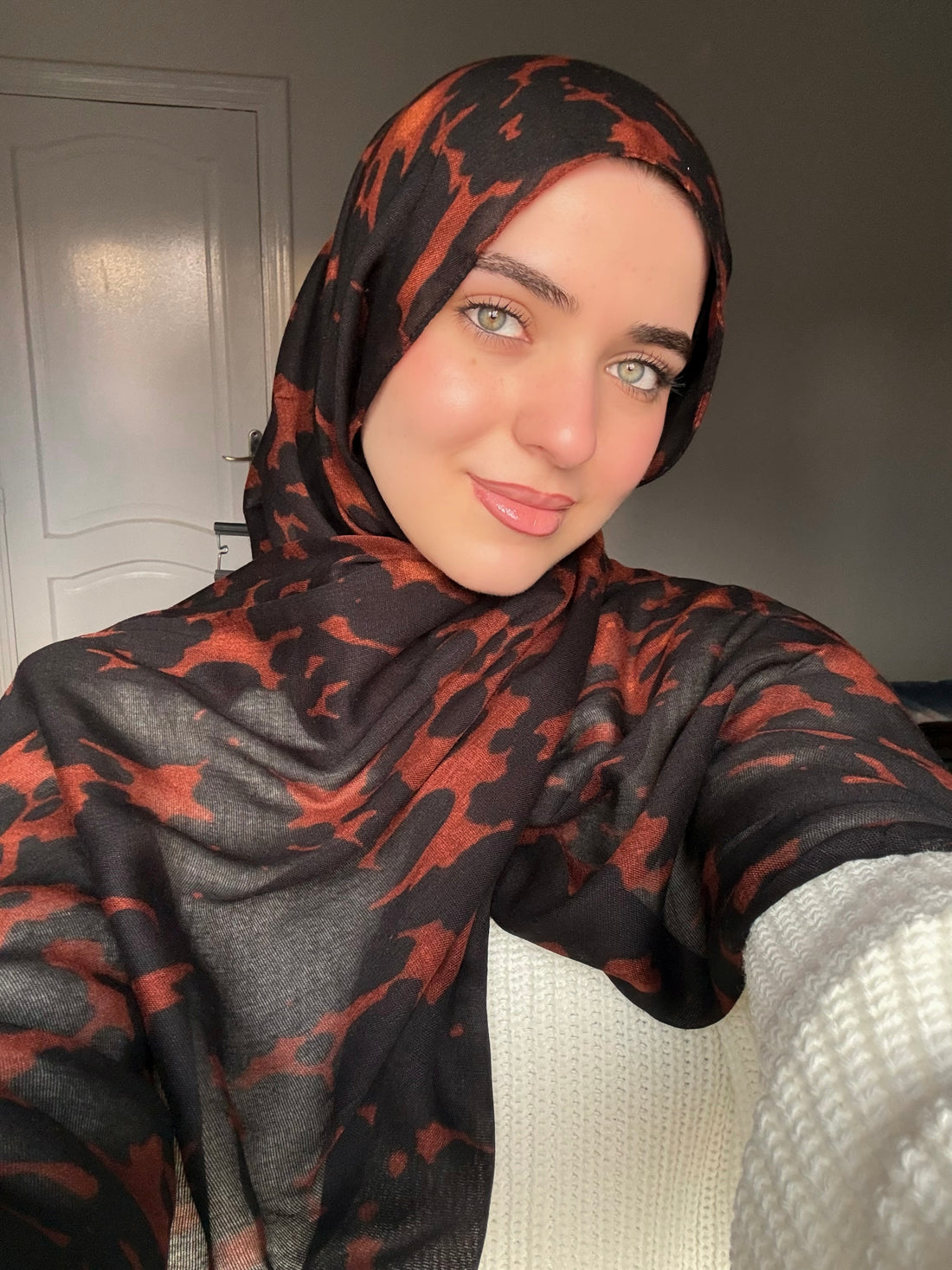 Tortoiseshell scarf