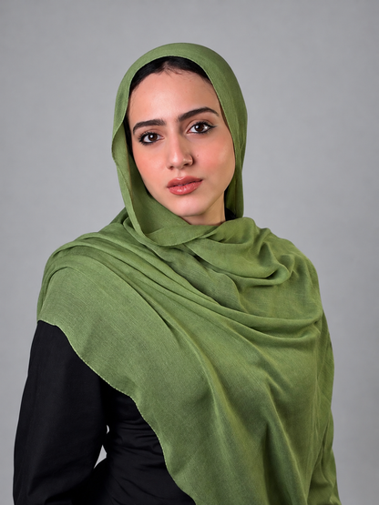 Linen quresha - pistachio