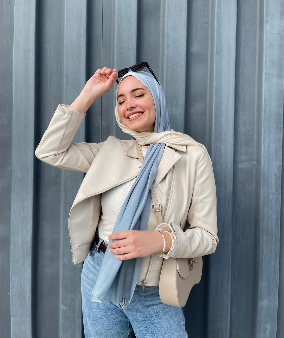 Degradee blue &amp; baby blue