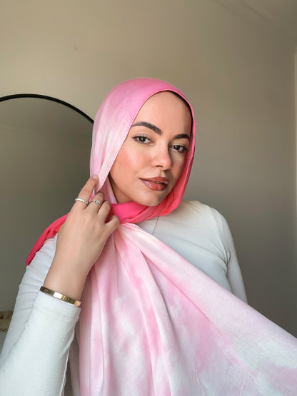 Degradee pink &amp; baby pink