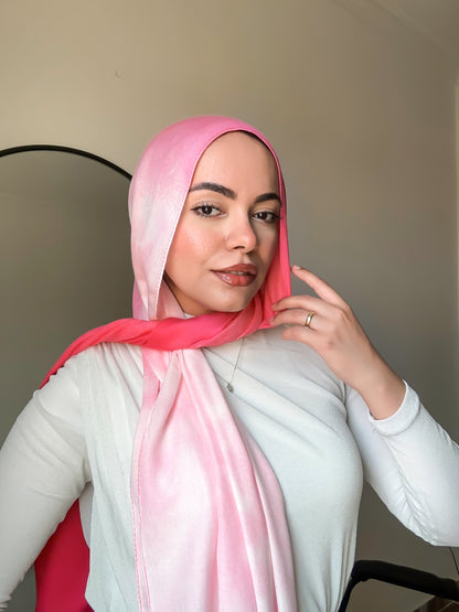 Degradee pink &amp; baby pink
